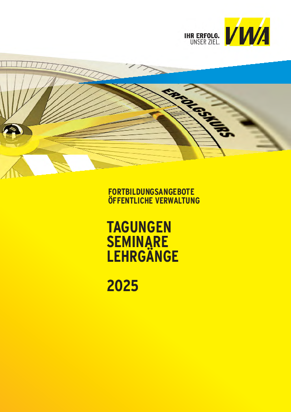 Das Bild zeigt das Programmheft 2025